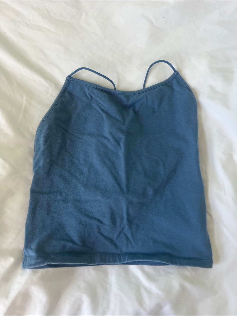 American Eagle Blue Spaghetti-Strap Cami